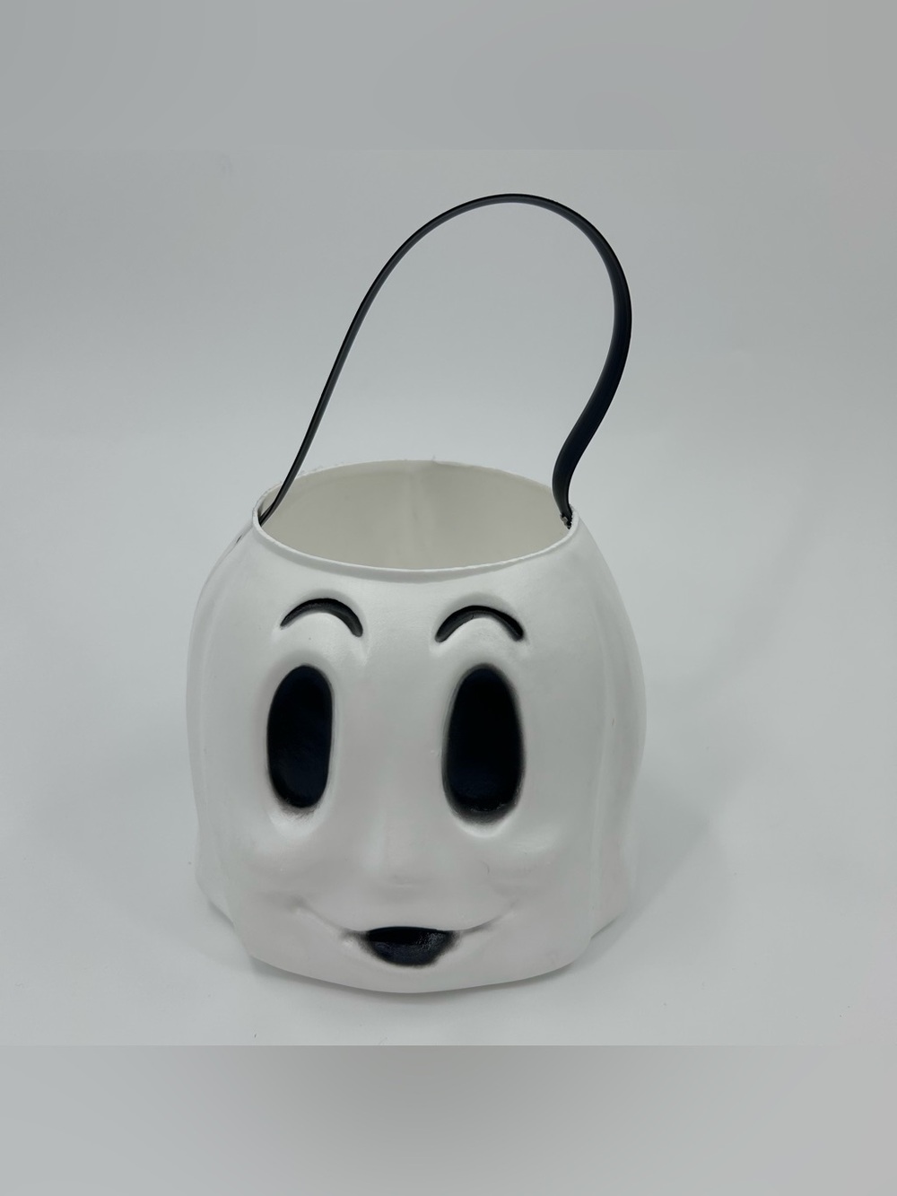 VTG Empire Ghost Blow Mold Halloween Candy Bucket Pail USA Made